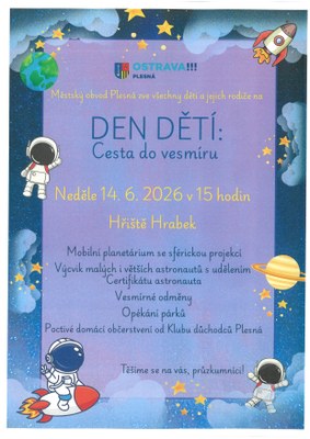 Den dětí - Cesta do Vesmíru
