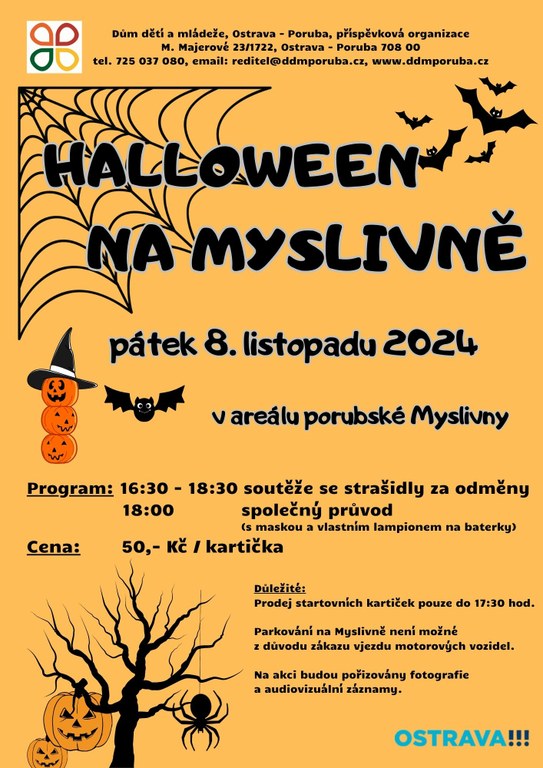 Halloween NA MYSLIVNĚ 2024